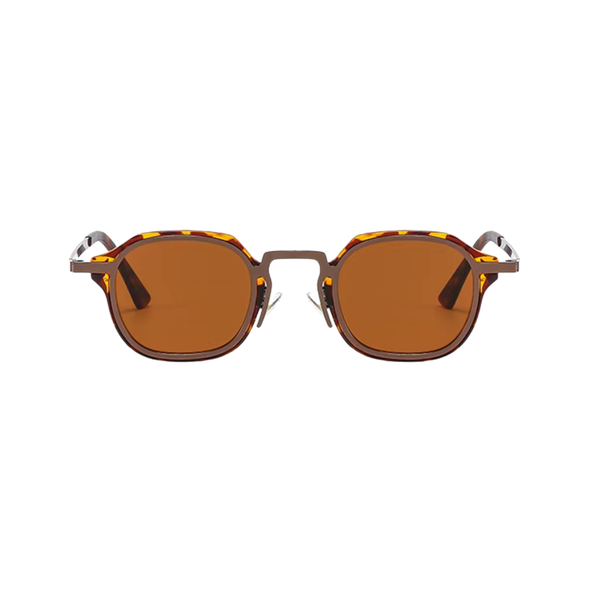 Óculos de Sol Gatinho com Proteção UV400 Leopardo/Marrom – LUMAVI Santorini