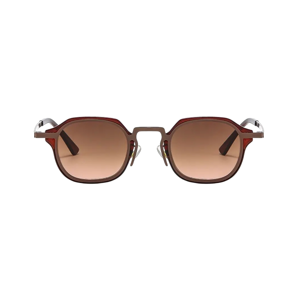 Óculos de Sol Gatinho com Proteção UV400 Marrom – LUMAVI Santorini