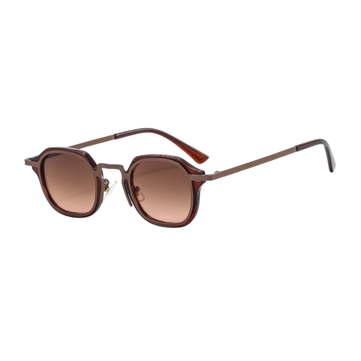 Óculos de Sol Gatinho com Proteção UV400 Marrom – LUMAVI Santorini