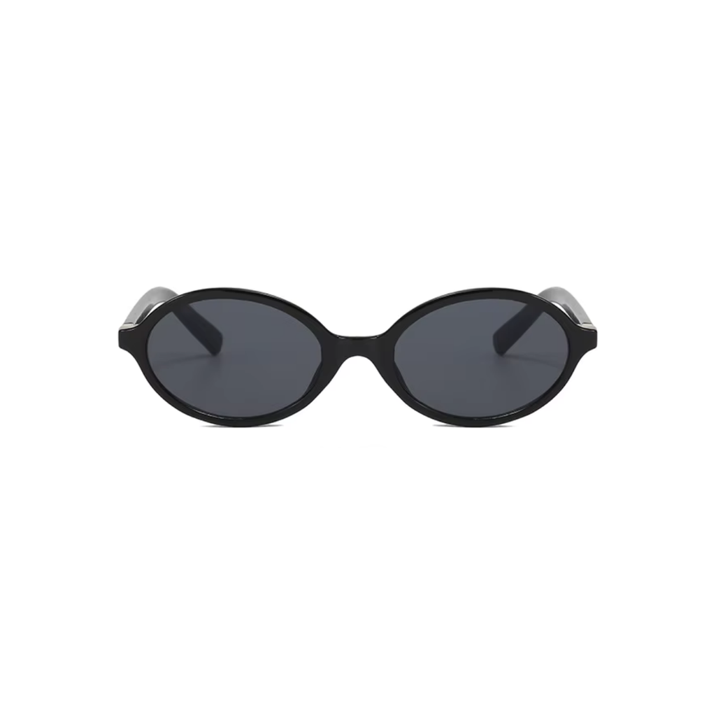 Óculos de Sol Quadrados com Proteção UV400 Preto – LUMAVI Madrid