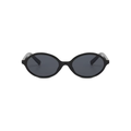 Óculos de Sol Quadrados com Proteção UV400 Preto – LUMAVI Madrid