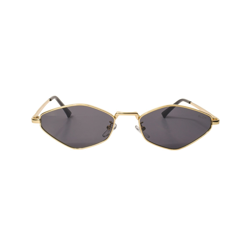 Óculos de Sol Aviador com Proteção UV400 Dourado/Preto – LUMAVI Capri