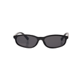 Óculos de Sol Hexagonais com Proteção UV400 Preto – LUMAVI Nice