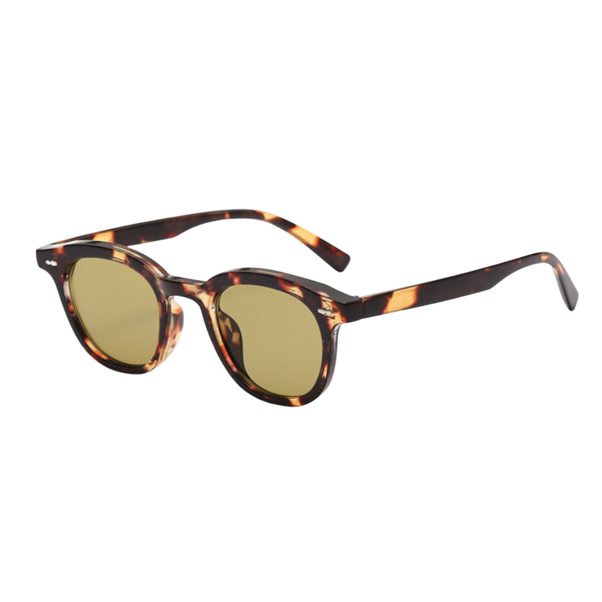 Óculos de Sol Pequenos com Proteção UV400 Marrom – LUMAVI Firenze