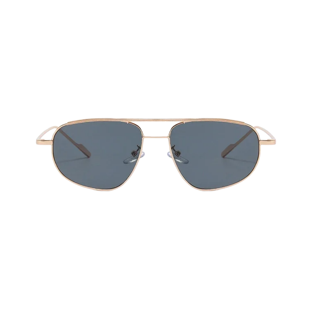 Óculos de Sol Aviador Polarizados com Proteção UV400 Preto – LUMAVI Milano