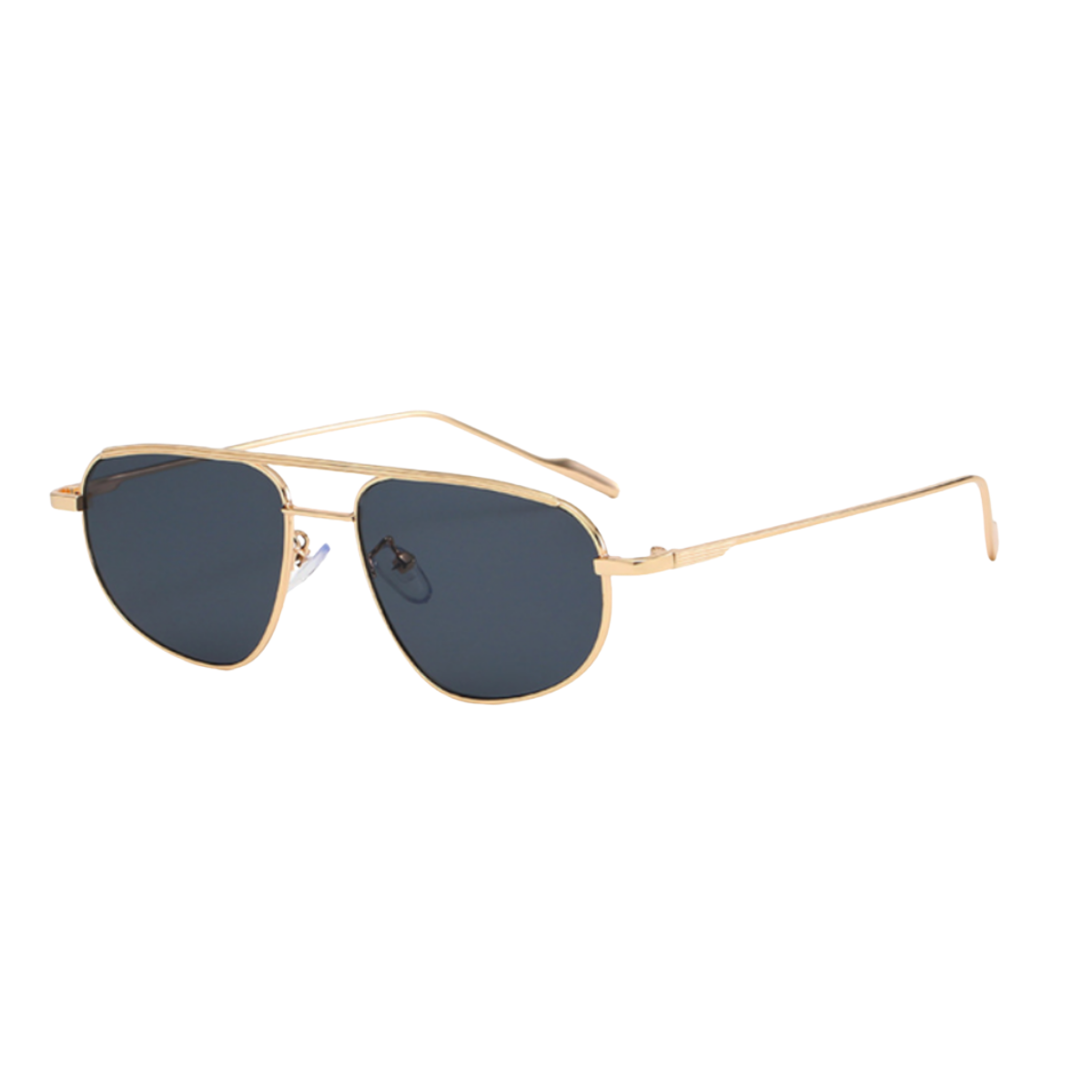 Óculos de Sol Aviador Polarizados com Proteção UV400 Preto – LUMAVI Milano