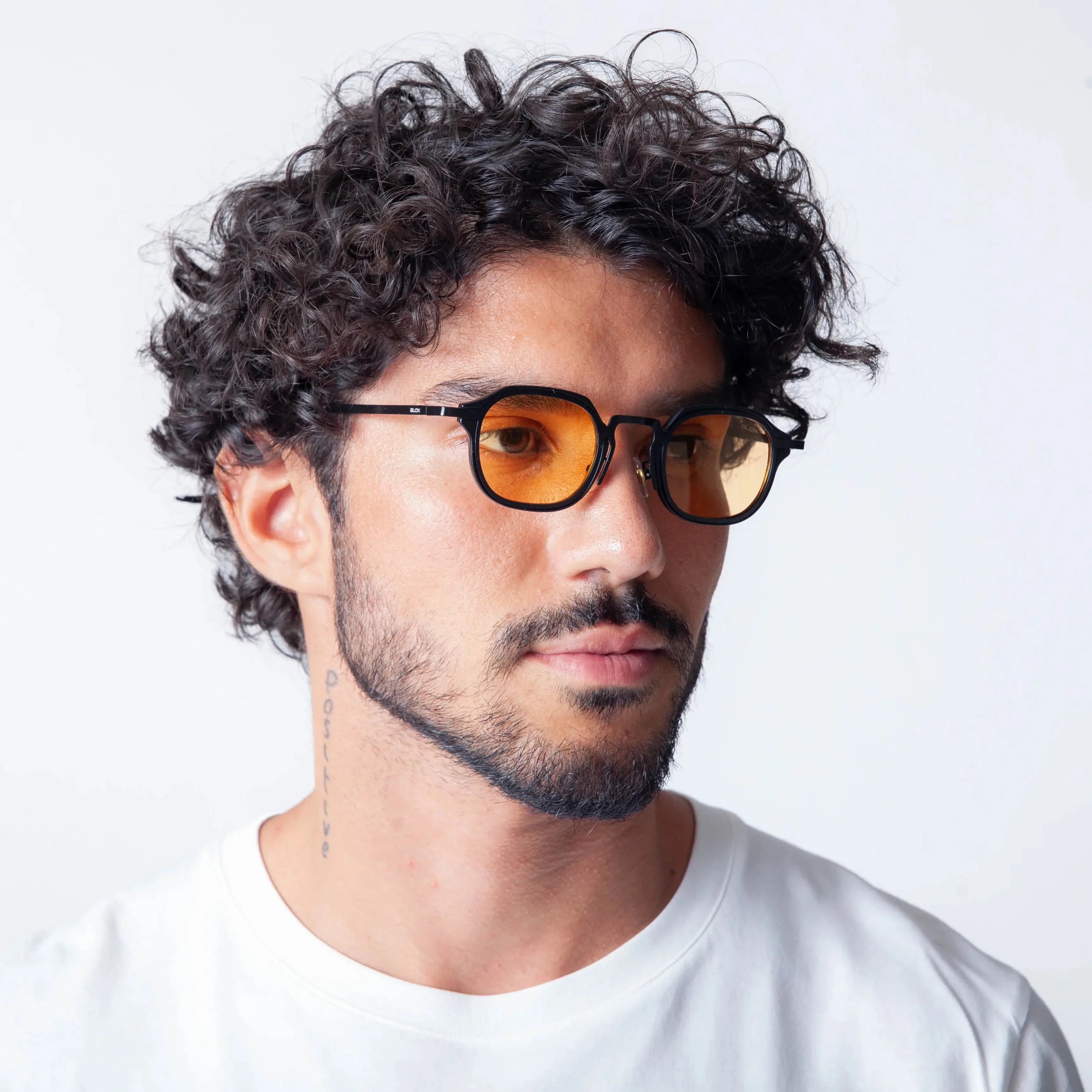 Óculos de Sol Gatinho com Proteção UV400 Laranja – LUMAVI Santorini
