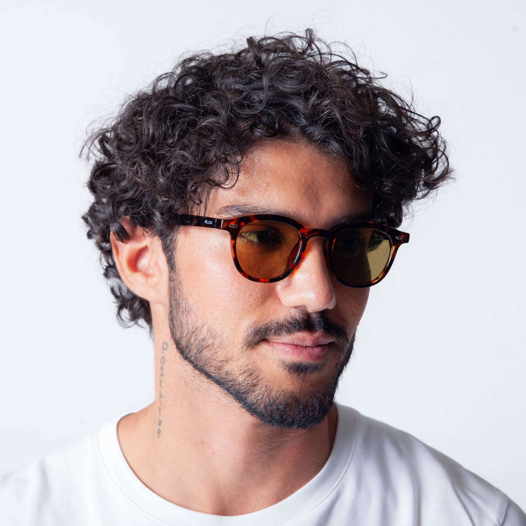 Óculos de Sol Pequenos com Proteção UV400 Marrom – LUMAVI Firenze