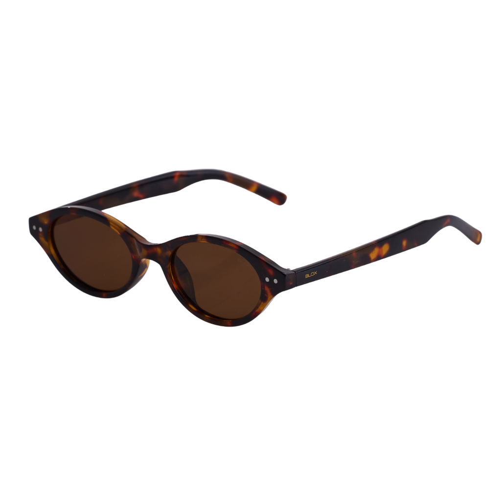 Óculos de Sol Clássicos com Proteção UV400 Leopardo/Marrom – LUMAVI Veneza