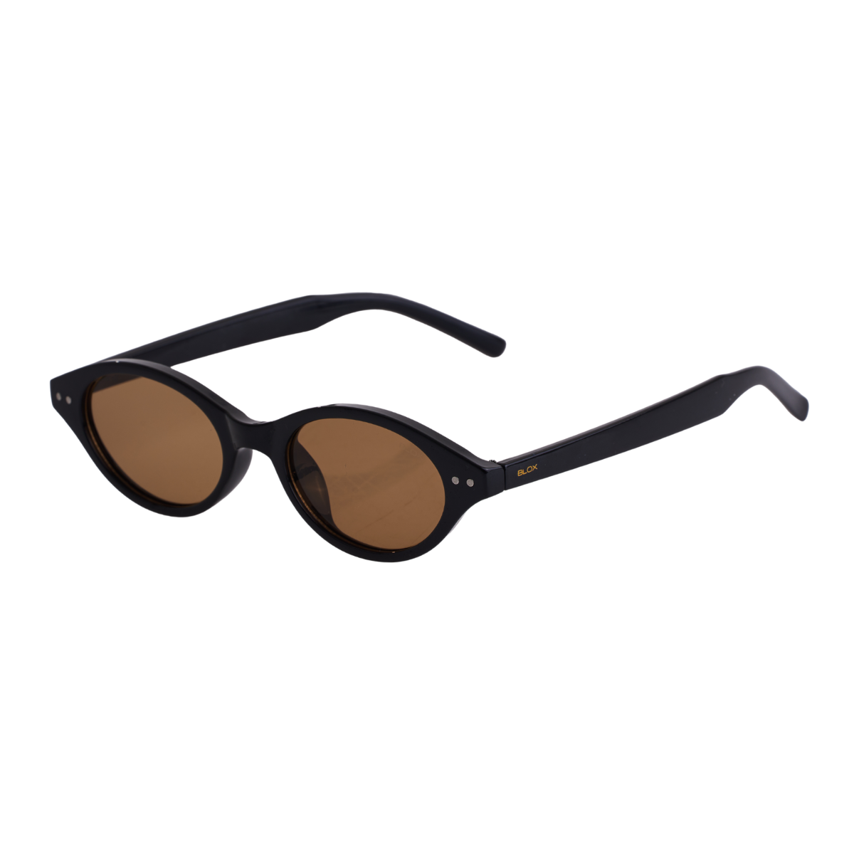 Óculos de Sol Clássicos com Proteção UV400 Preto/Marrom – LUMAVI Veneza