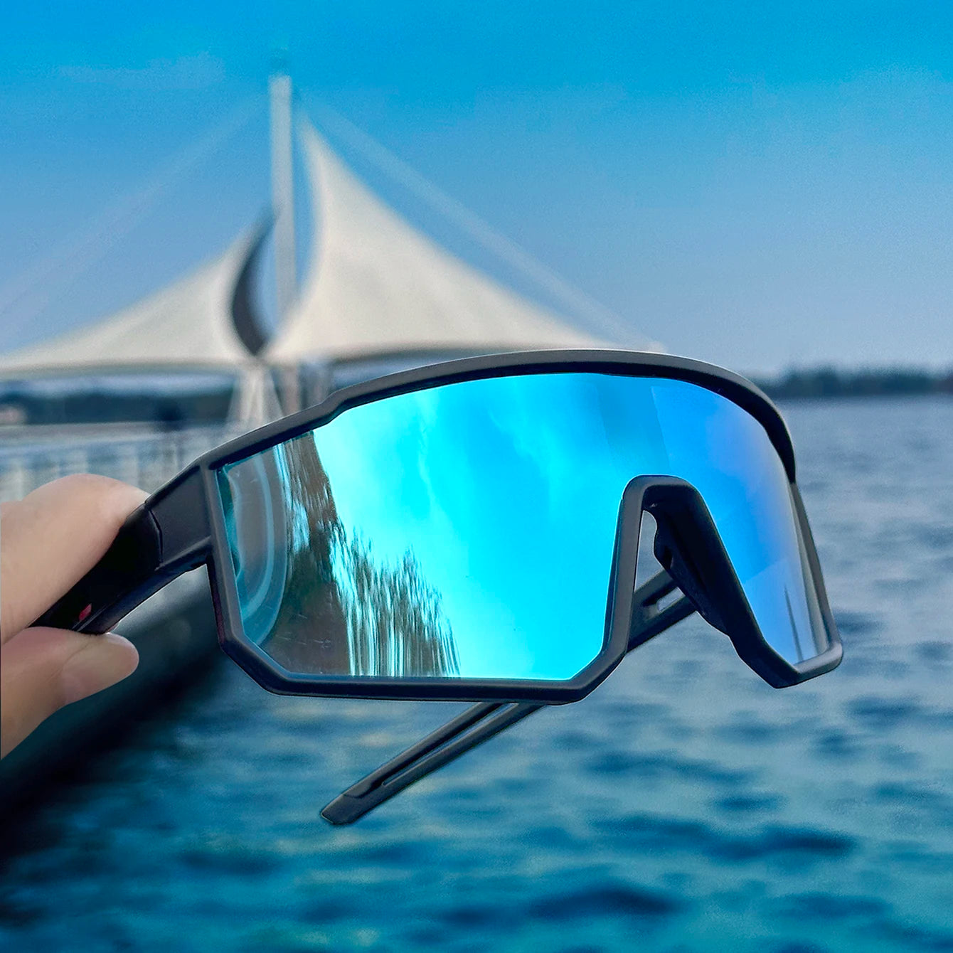 Óculos de Sol Desportivos Polarizados para Pesca, Ciclismo e Trail UV400 – LUMAVI Costa